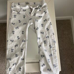 OshKosh Bgosh Girls Bicycle Print Jeans